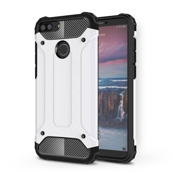 Huawei Honor 9 Lite armor guard TPU etui - hvid White