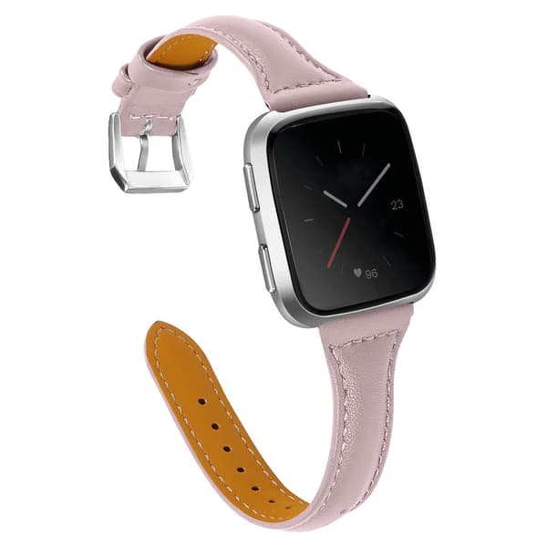 Fitbit Versa 2 / Versa Lite / Versa simple aito nahkakellon hihna - Pinkki Pink