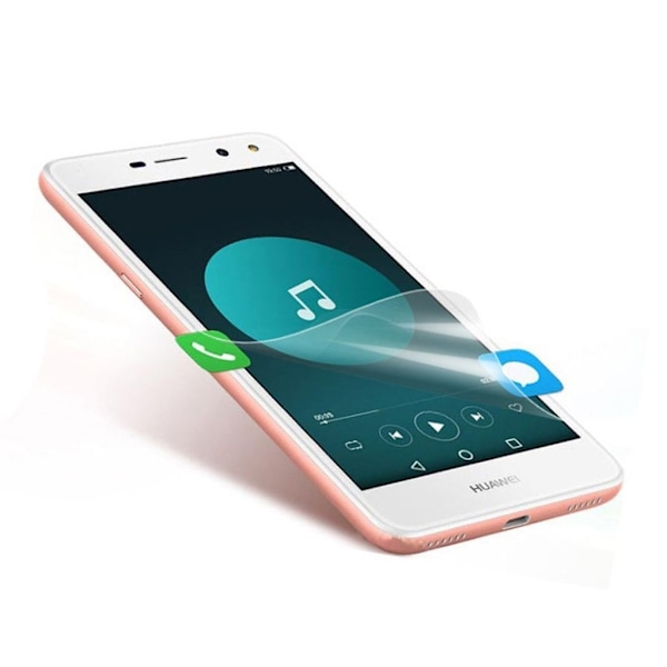 Huawei Y6 (2017) kirkas näytön suojakalvo 5kpl Transparent