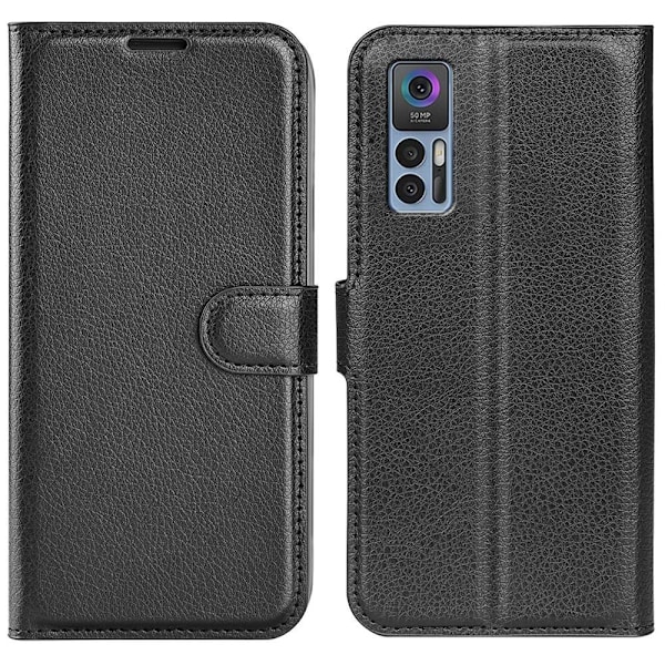 Classic TCL 30 5G flip kuoret - Musta Black