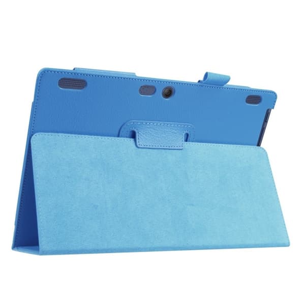 Lenovo Tab 10 TB-X103F etui med stativ i kunstlæder - Baby Blå Blue