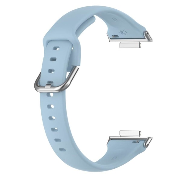 Simple silicone watch strap for Huawei Watch Fit 2 - Baby Blue Blue