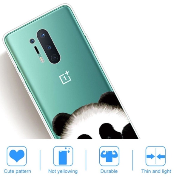 Deco OnePlus 8 Pro skal - Panda Vit