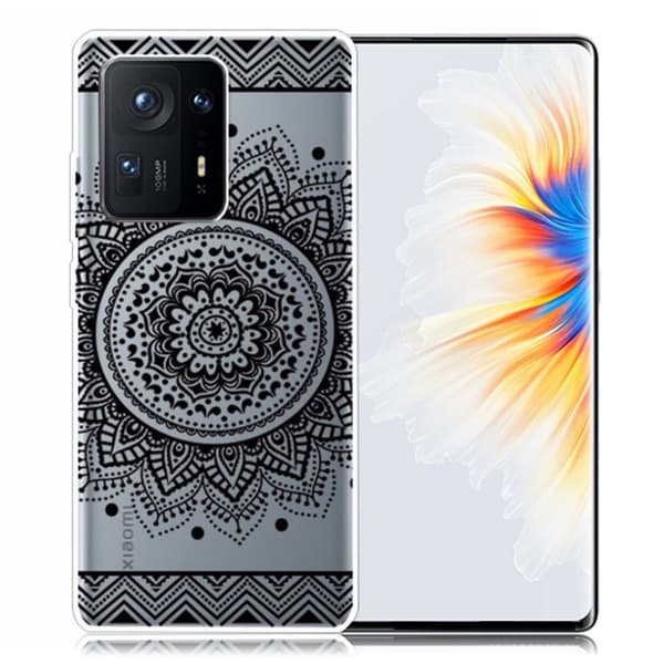 Deco Xiaomi Mix 4 Etui - Svart Mandala Mønster Black