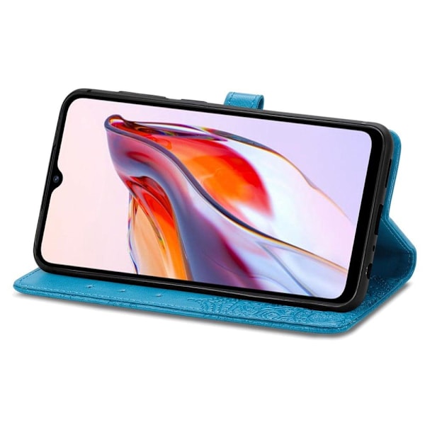 Mandala Xiaomi Redmi 12C / 11a Flip Etui - Blå Blue