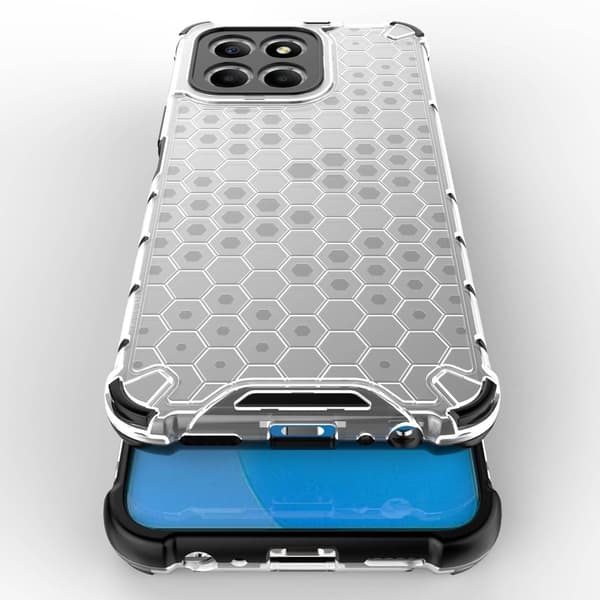 Bofink Honeycomb Honor X8 Etui - Blå Blue
