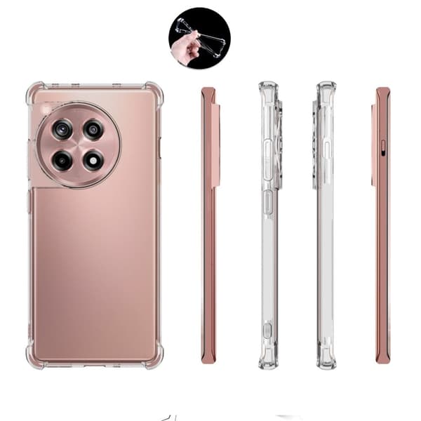 Lux-Case Airbag-deksel for OnePlus Nord CE4 Transparent