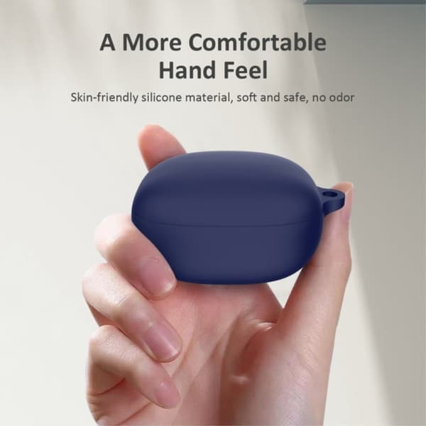 Anker Soundcore Liberty 4 silikonfodral - Blå Dammtät & Fallskyddad Blå