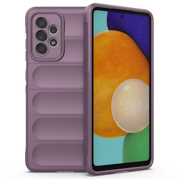 Mjukt greppformat Samsung Galaxy A52s 5G / Samsung Galaxy A52 5G / Samsung Galaxy A52 skal - Lila Lila