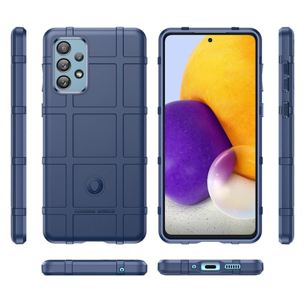 Rugged Shield Suojakotelo Samsung Galaxy A73 - Sininen Blue