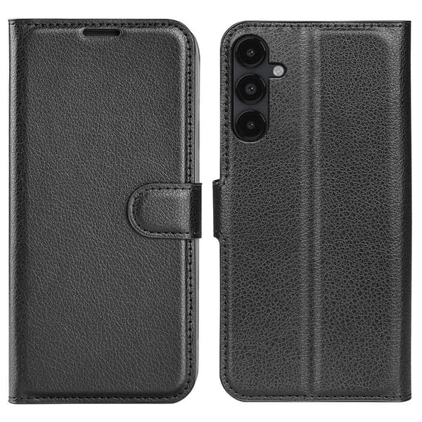 Klassisk Samsung Galaxy M14 Flip Etui - Sort Black