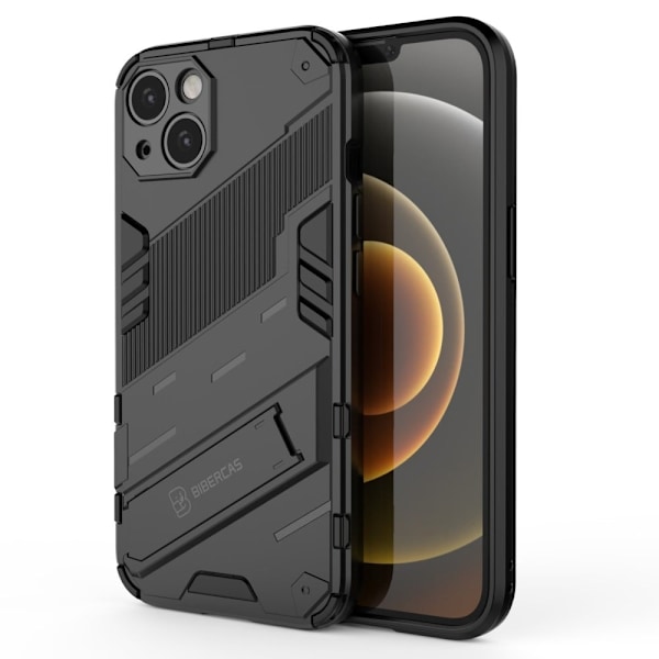 Iskunkestävä hybridikotelo iPhone 13 - Musta Black