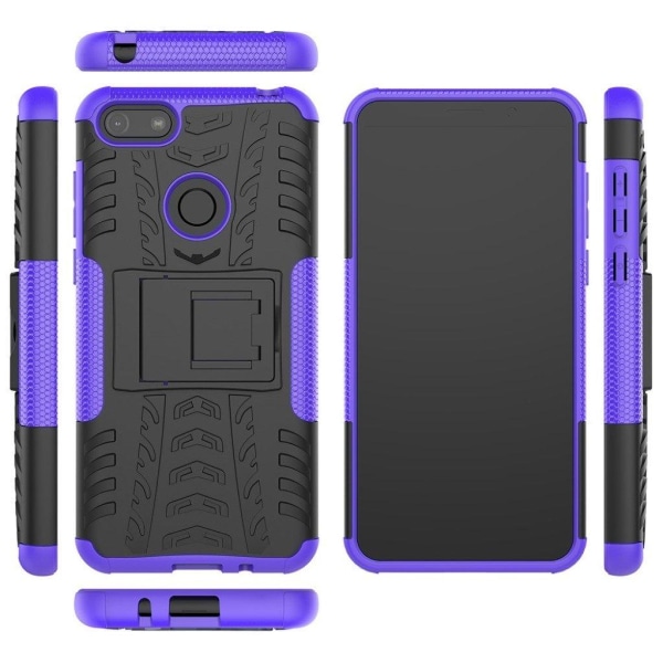 Offroad Motorola Moto E6 Play skal - Lila Lila