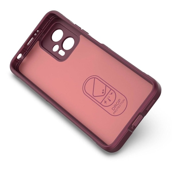 Mjukt greppformat Xiaomi Redmi Note 11T Pro Plus / Xiaomi Redmi Note 11T Pro / Xiaomi Poco X4 GT skal - Röd Röd