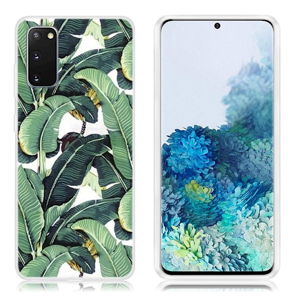 Deco Samsung Galaxy S20 skal - Bananblad Grön