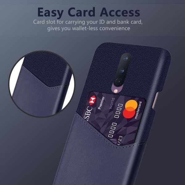Bofink OnePlus 8 Kort Cover - Blå Blue