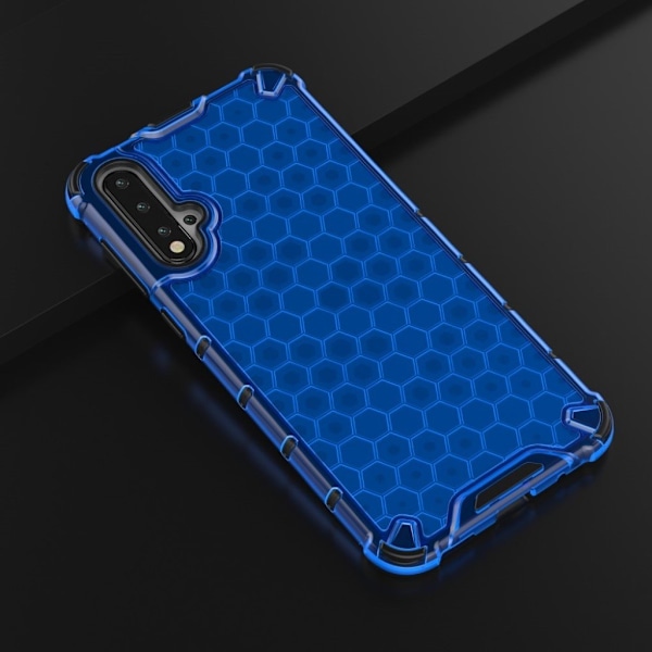 Bofink Honeycomb Huawei Nova 5 skal - Blå Blå