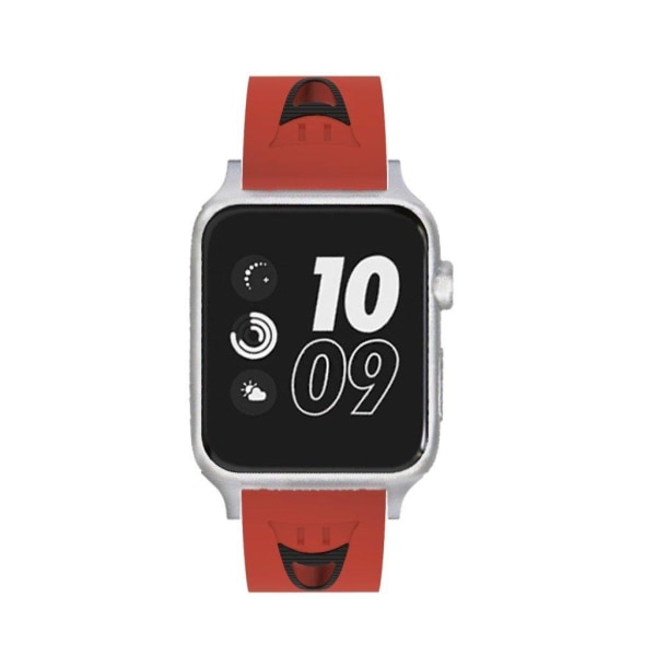 Apple Watch serie 4 40mm silikoneurrem - rød Red