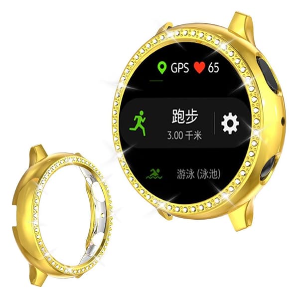 Samsung Galaxy Watch Active 2 - 44mm viileä rombikotelo - Kulta Gold