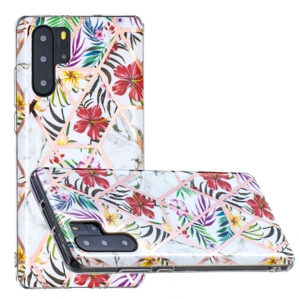 Marble design Huawei P30 Pro kotelot - Kukkainen Viiniköynnökset Multicolor