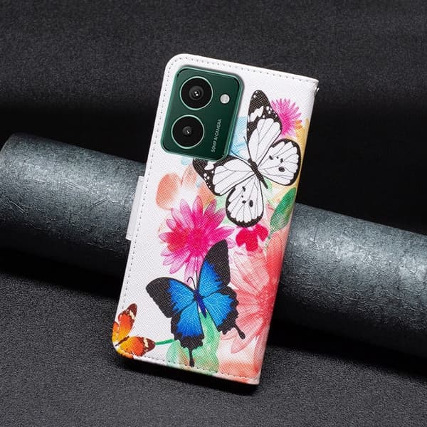 Wonderland HMD Pulse Pro flip kuoret - Kaksi Perhosta Pink