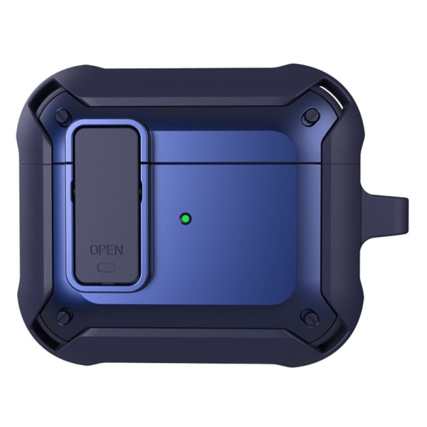 AirPods 3 snap-on lid design TPU case - Blue Blue