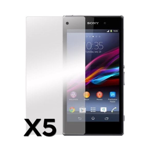 Sony Xperia Z1 Displayskydd (5 Stycken) Transparent