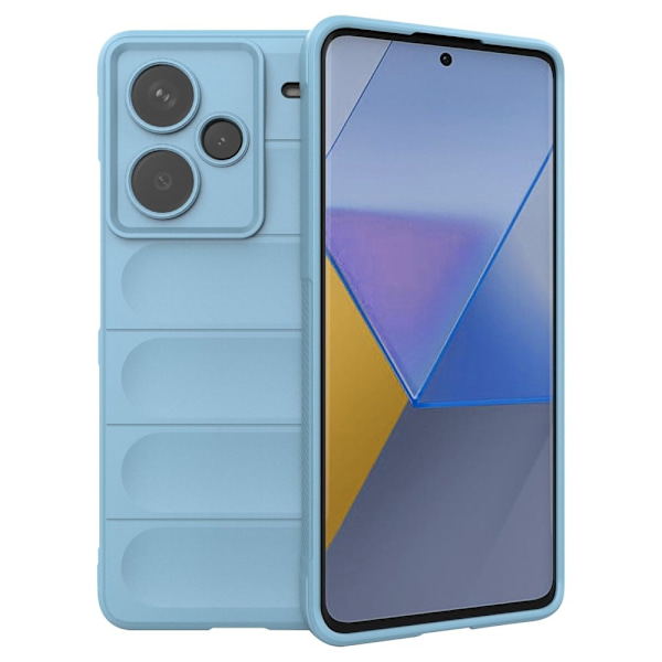 Mjukt greppformat Xiaomi Redmi Note 13 Pro skal - Blå Blå