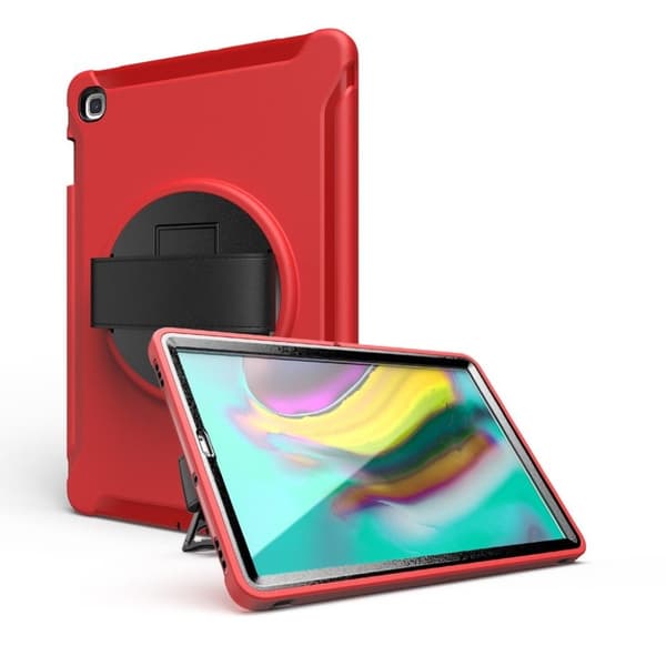 Samsung Galaxy Tab S5E 360 sving holdbar etui - Rød Red