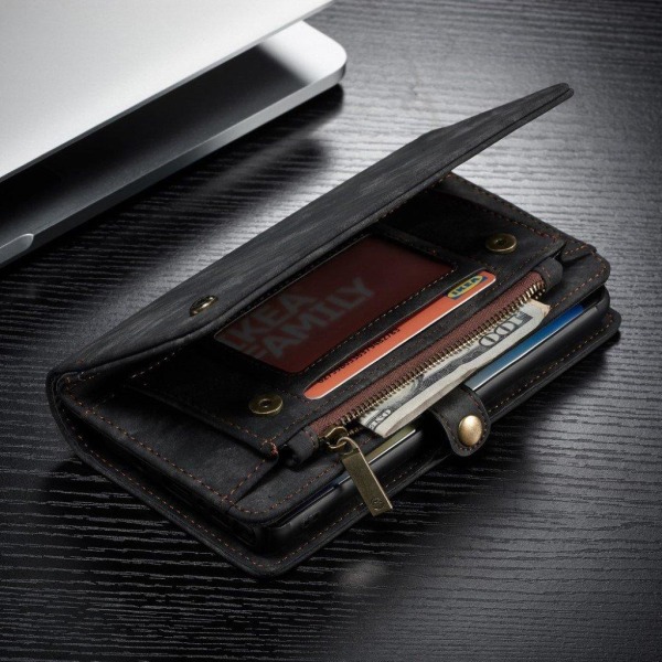 CaseMe Samsung Galaxy Note 10 2in1 Etui - Sort Black