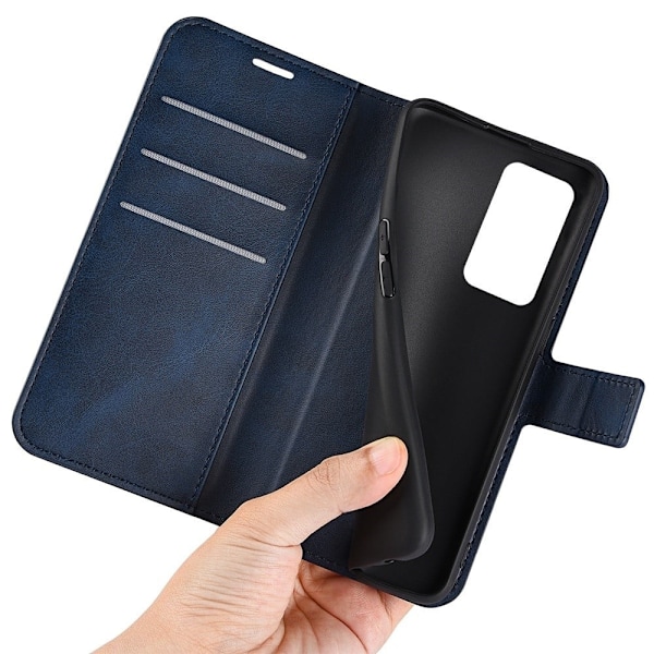 Lompakko Nahkakotelo For Xiaomi Poco F4 / Redmi K40s - Sininen Blue