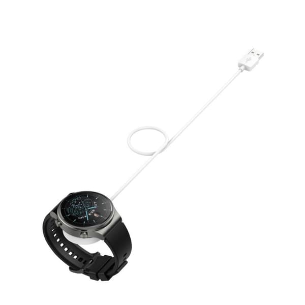 Huawei Watch GT 2 Pro (Porsche Design) / GT 2 Pro USB-laddningsdocka - Vit Vit