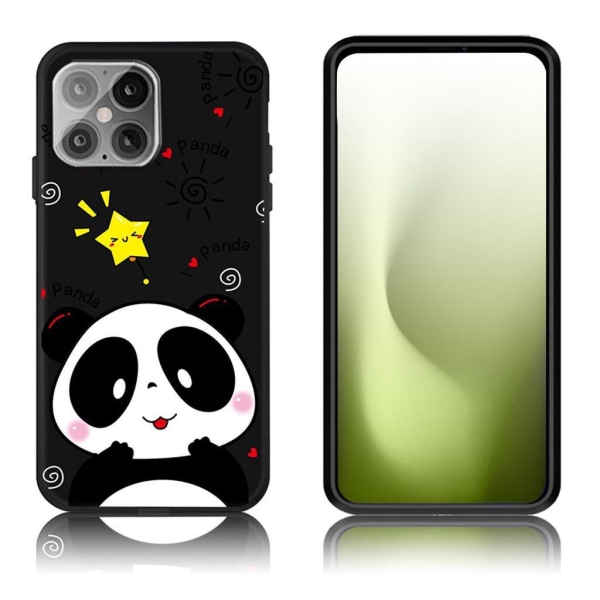 Imagine iPhone 12 Pro Max case - Panda Black