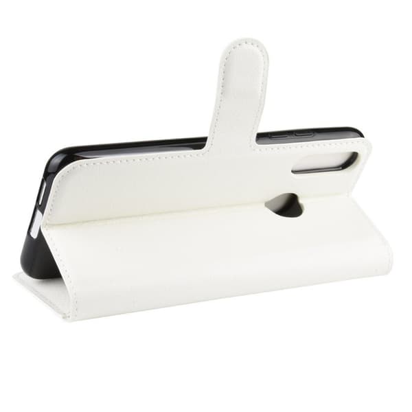 Alpha Motorola Moto E6 Plus Flip Etui - Hvit White