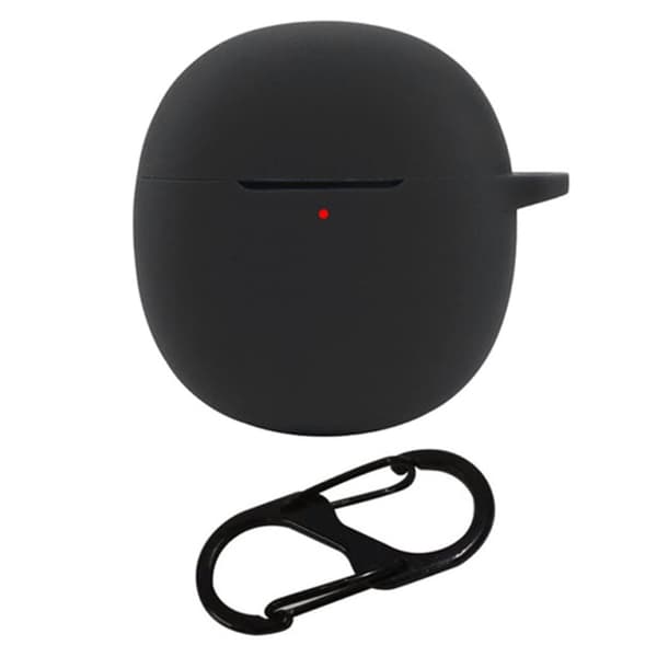 Vivo iQOO TWS Air Pro silikoneovertræk med spænde - Sort Black