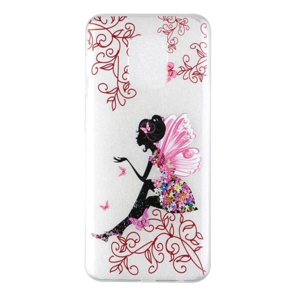 Butterfly läder Xiaomi Redmi Note 9 Pro Max / Xiaomi Redmi Note 9 Pro / Xiaomi Redmi Note 9S fodral - Rosa Rosa