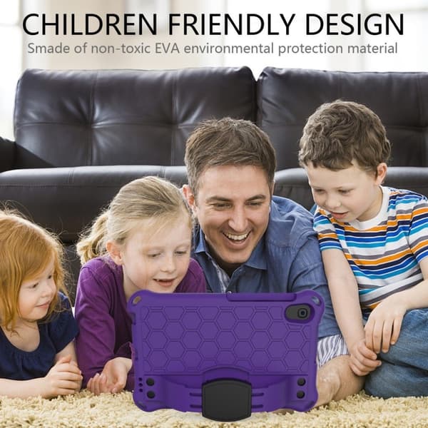 Huawei MediaPad M5 Lite 8 / M6 8.4 honeycomb style case - Purple / Black Lila
