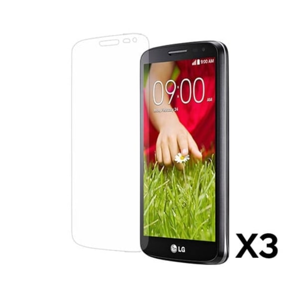 Displayskydd Til LG G2 Mini - 3 Stycken Transparent