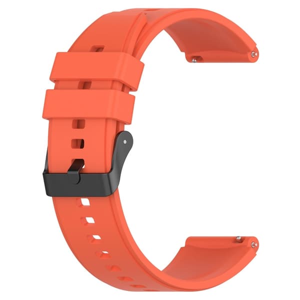 22mm silikonerem til Huawei Watch 4 / 3 / 3 Pro - Orange Orange