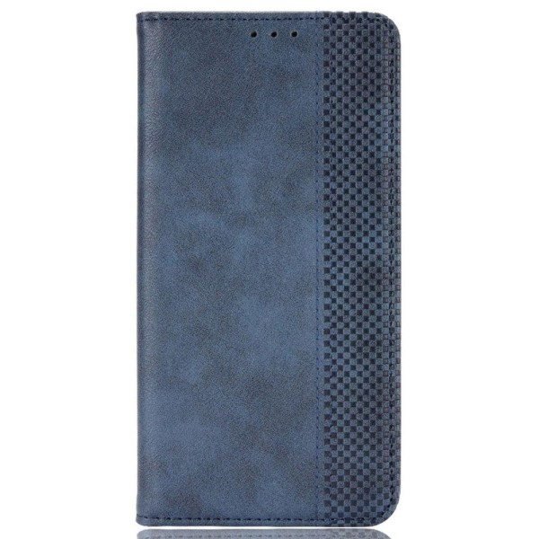Bofink Vintage HTC Desire 22 Pro Læder Etui - Blå Blue