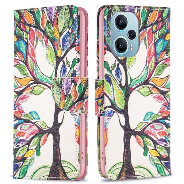 Wonderland Xiaomi Poco F5 / Redmi Note 12 Turbo Flippetui - Life Tre Multicolor