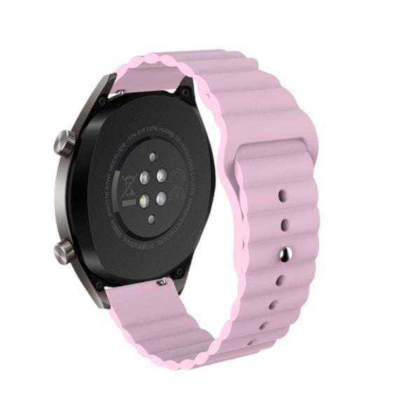Huawei Watch GT 2 46mm cool silicone watch band - Light Purple Lila