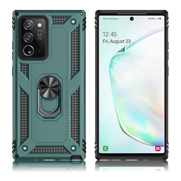 Bofink Combat Samsung Galaxy Note 20 kotelot - Tummanvihreä Green
