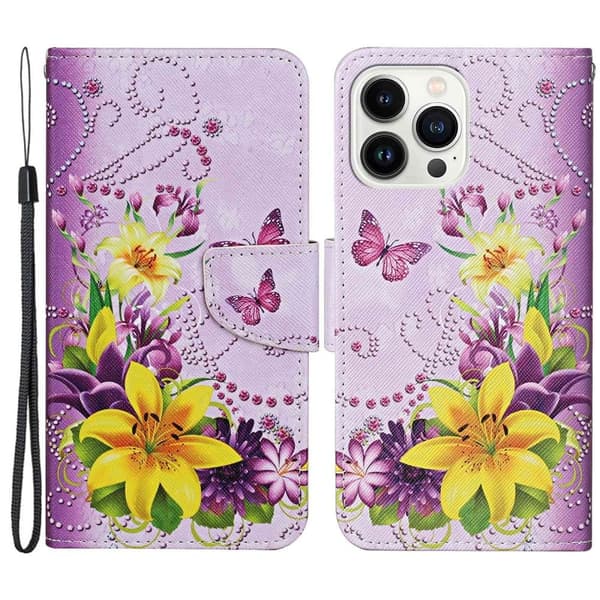 Wonderland iPhone 14 Pro fodral -Rosa Rosa