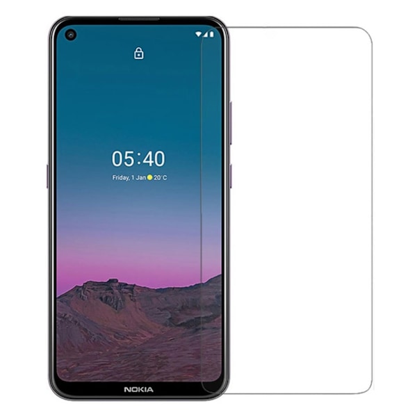 0.3mm karkaistua lasia Nokia 5.4 näytönsuojat Transparent