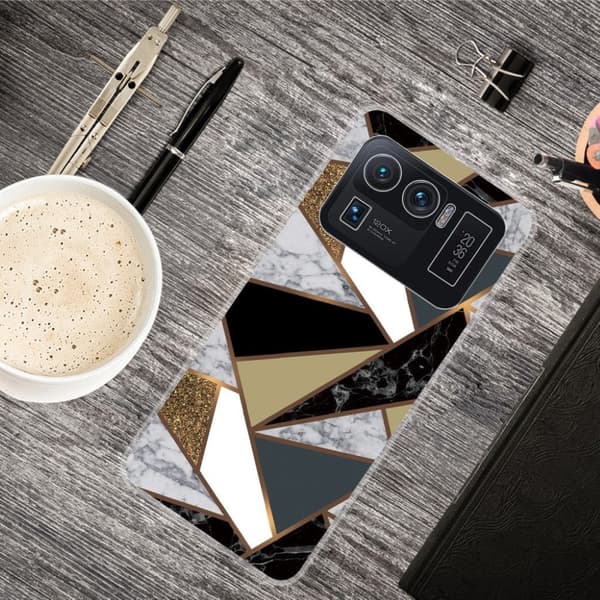 Marble Xiaomi Mi 11 Ultra Etui - Earthly marble fragments Multicolor