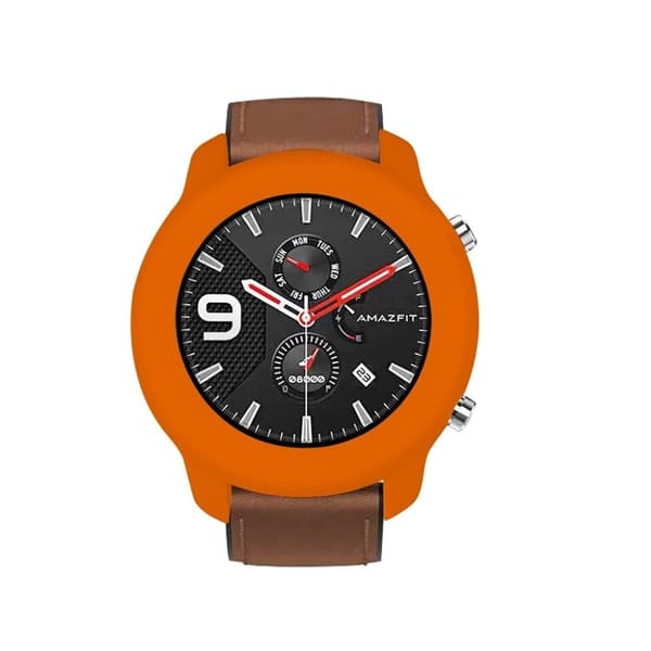 Amazfit GTR 42mm silikonipuskuri - Oranssi Orange