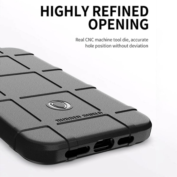 Rugged Shield Suojakotelo iPhone 13 Pro - Vihreä Green