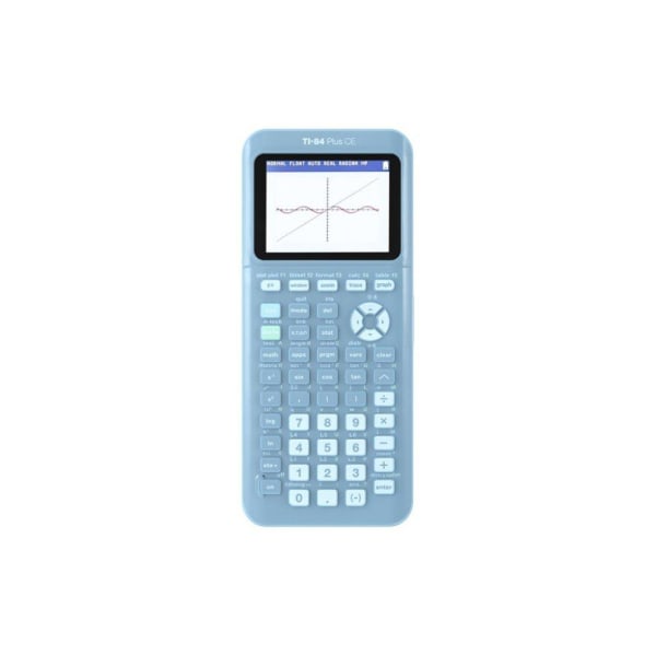 Texas Instruments TI-84 Plus CE silikonfodral - Blå Blå