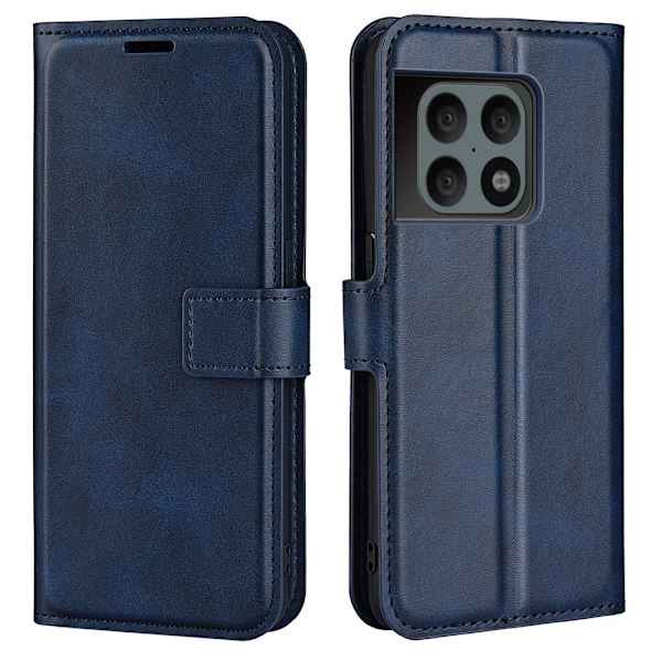 Lompakko Nahkakotelo For OnePlus 10 Pro - Sininen Blue